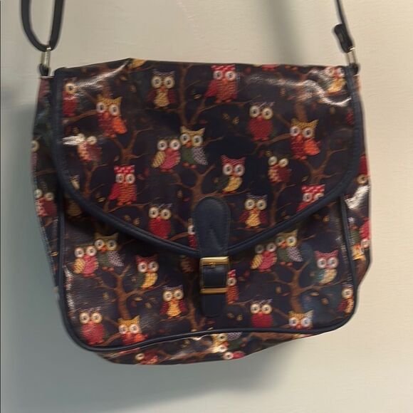 Anthology Whimsical Owl Crossbody Bag - Multicolor - Picture 2 of 11